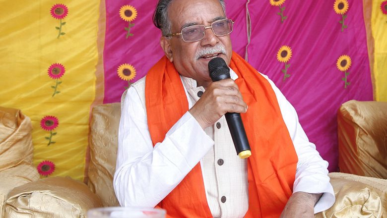 बालेनको घरमा पुगेर प्रचण्डले भने-हामी सबै मिलेर देश बनाउनु छ