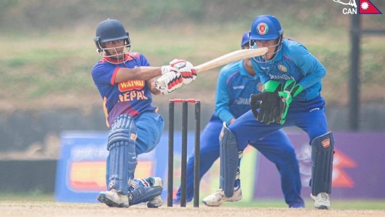 नेपाली युवा टोलीको अफगानिस्तानमाथि ८५ रनको जित