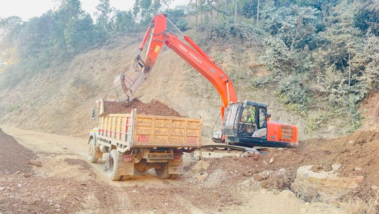 रिडी–तम्घास सडकखण्ड एक महिना बन्द हुने