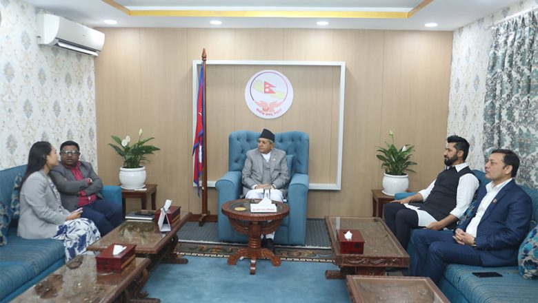 सभामुखलाई भेटेर रविले गरे सांसद पद निलम्बन फुकुवाका लागि आग्रह