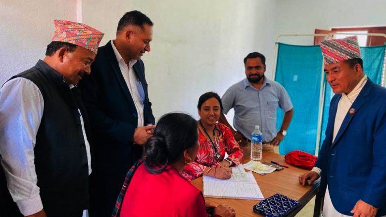 पूर्वखोलामा स्वास्थ्य शिविर : चार सय बढीले लिए सेवा