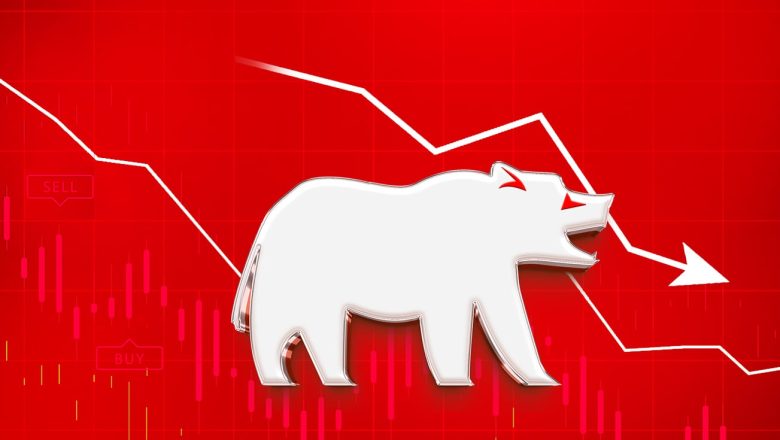 आज शेयर बजार घट्यो