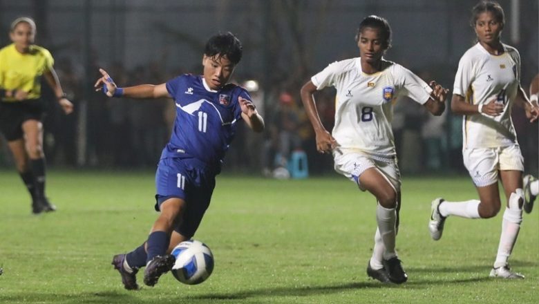 साफ महिला च्याम्पियनशिपमा नेपालले श्रीलंकालाई हरायो