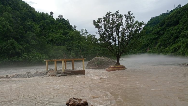 कालीगण्डकी नदीमा पानीको बहाब यस वर्षकै उच्च