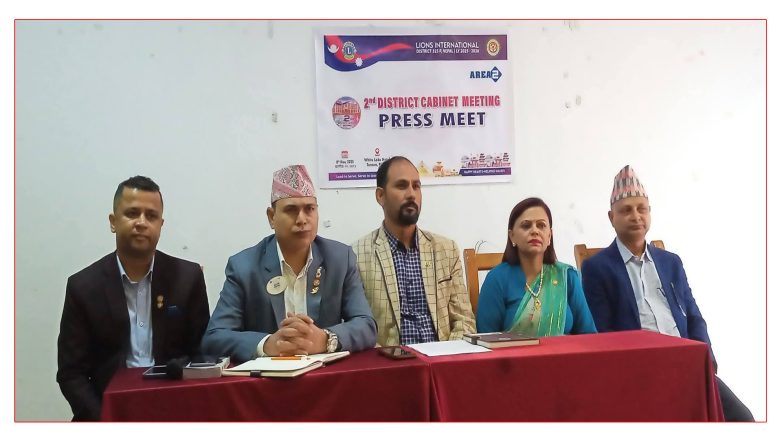 लायन्स डिष्ट्रिक्ट ३२५ पीको दोस्रो क्याबिनेट बैठक पाल्पामा हुने