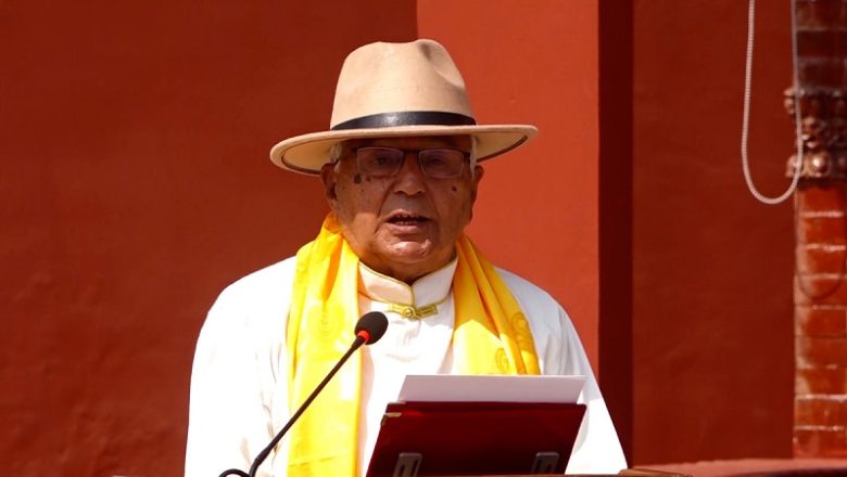 चुनाव सफल बनाउन राष्ट्रपतिको आह्वान